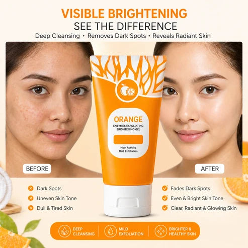 Orange Brightening Exfoliating Gel