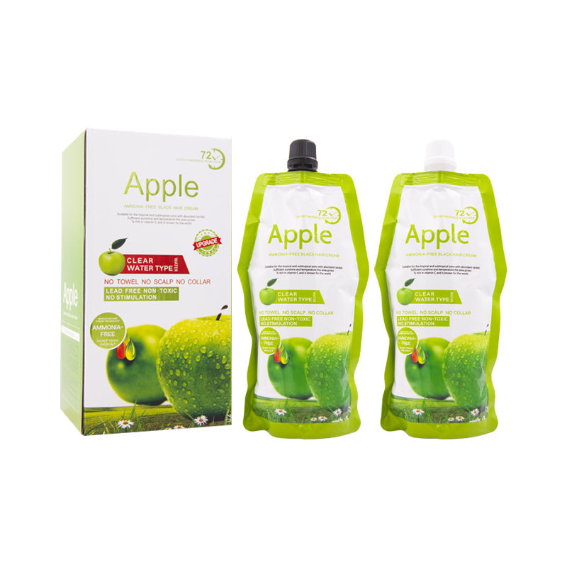 Ammonia Free Apple Fruit Magic Hair Dye Cream