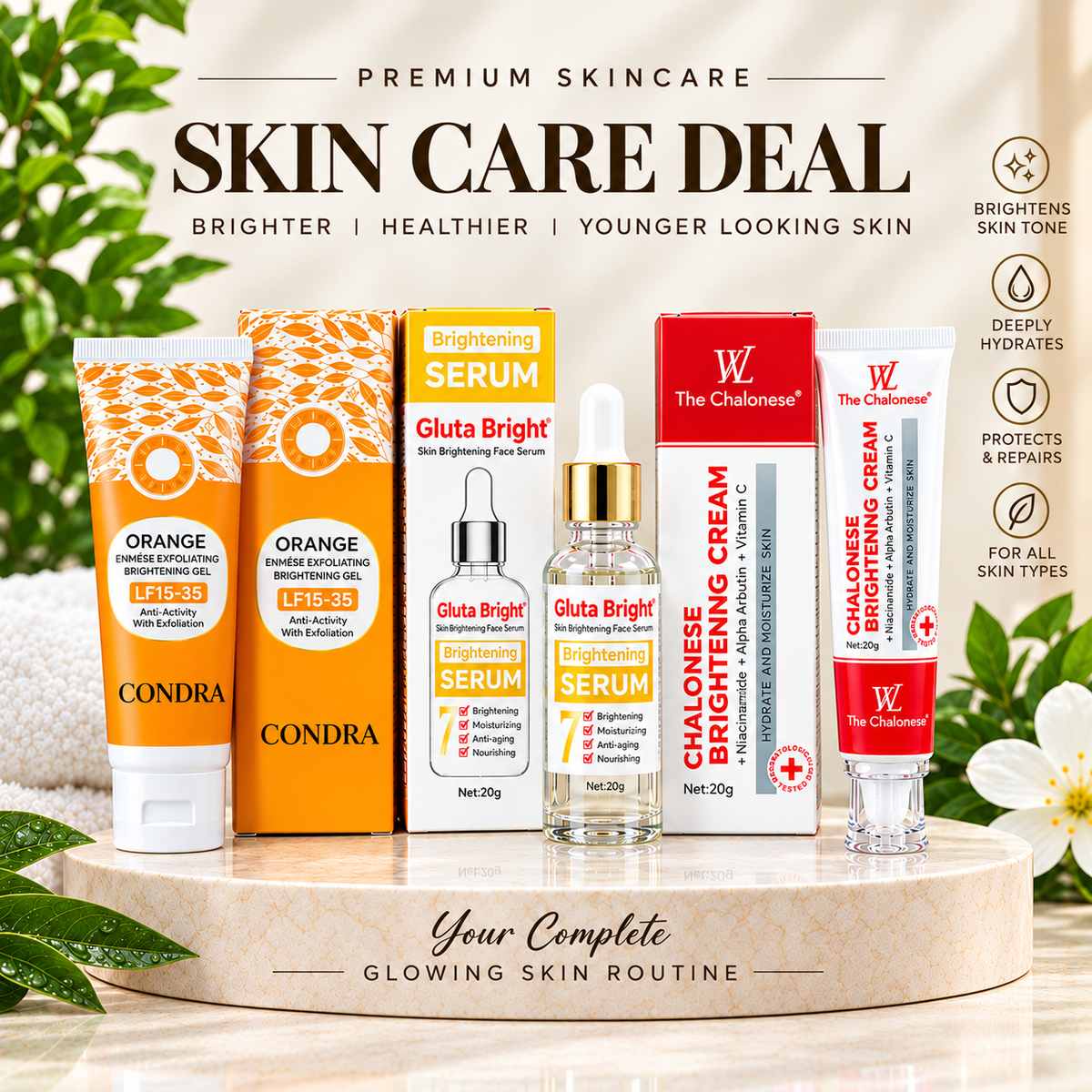Full Skin Care Deal | Bundle of 3 Products