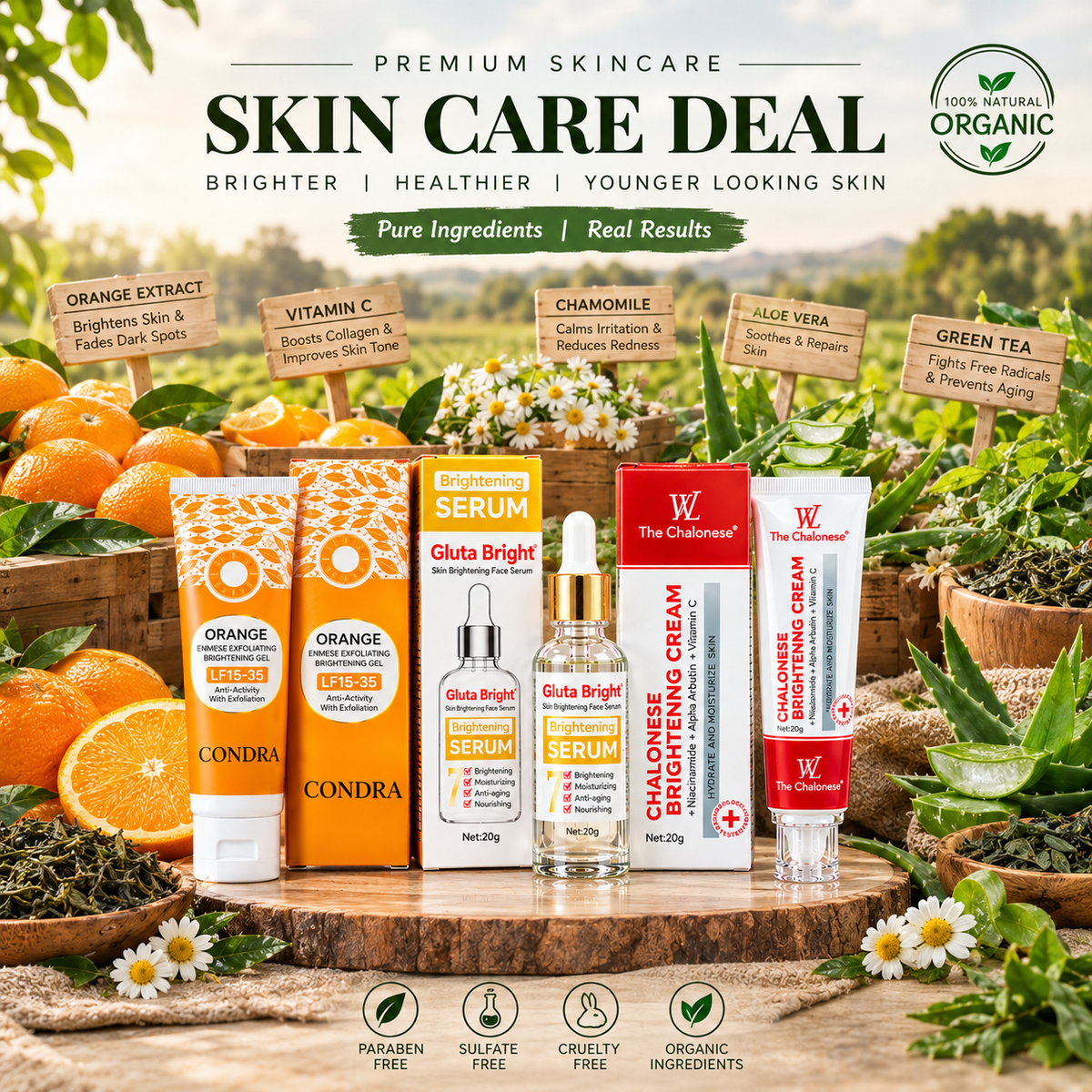 Full Skin Care Deal | Bundle of 3 Products