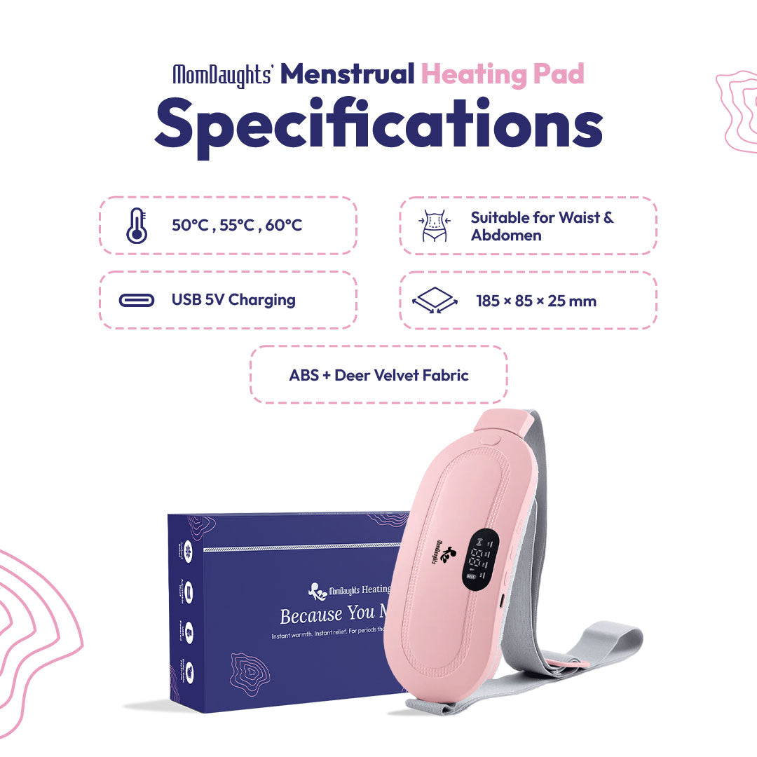 MomDaughts Menstrual Heating Pad